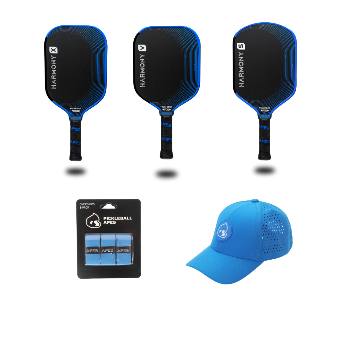 Harmony Bundle (Harmony + Blue Hat + Blue Overgrips)