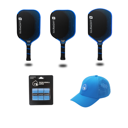 Harmony Bundle (Harmony + Blue Hat + Blue Overgrips)